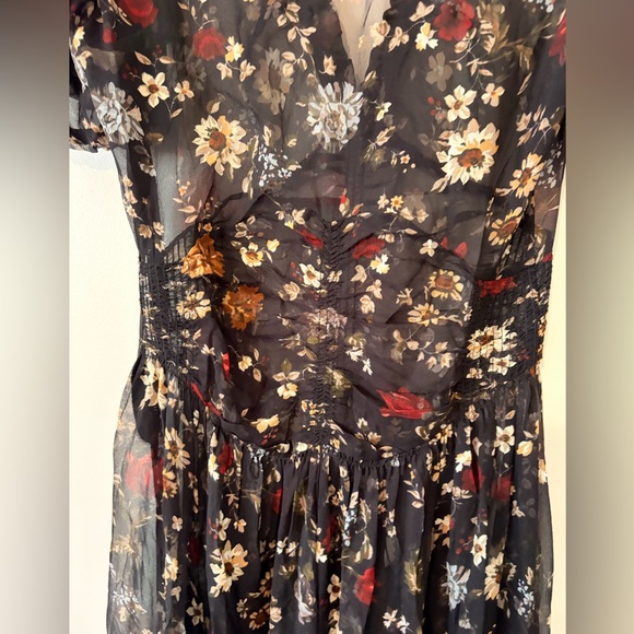 Doen Cenea Maxi Floral Dress Small - Picture 8 of 9